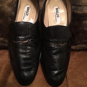 Bally leather loafers